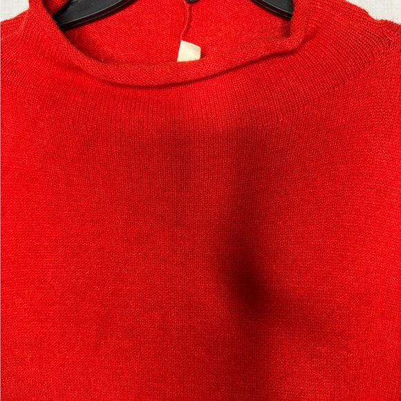Anthropologie Moth Women's Roll Neck Tunic Sweater Sz M Cozy Lounge Relaxed - Picture 3 of 11